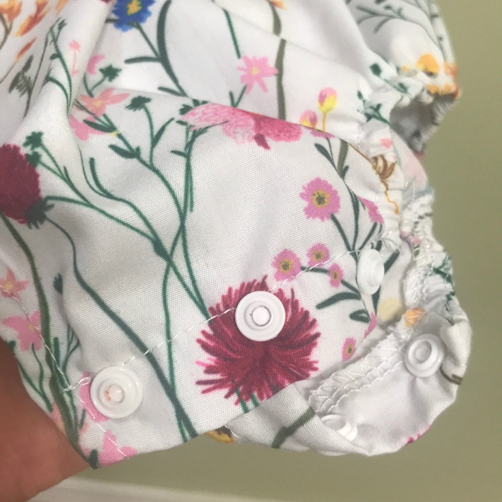 Floral 2T onesie from online boutique - Picture 4 of 5